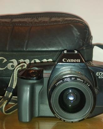 macchina fotografica Canon EOS 650 e 2 obiettivi