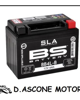 BATTERIA BB4L-B NUOVA BS Booster Spirit F10 F12 50