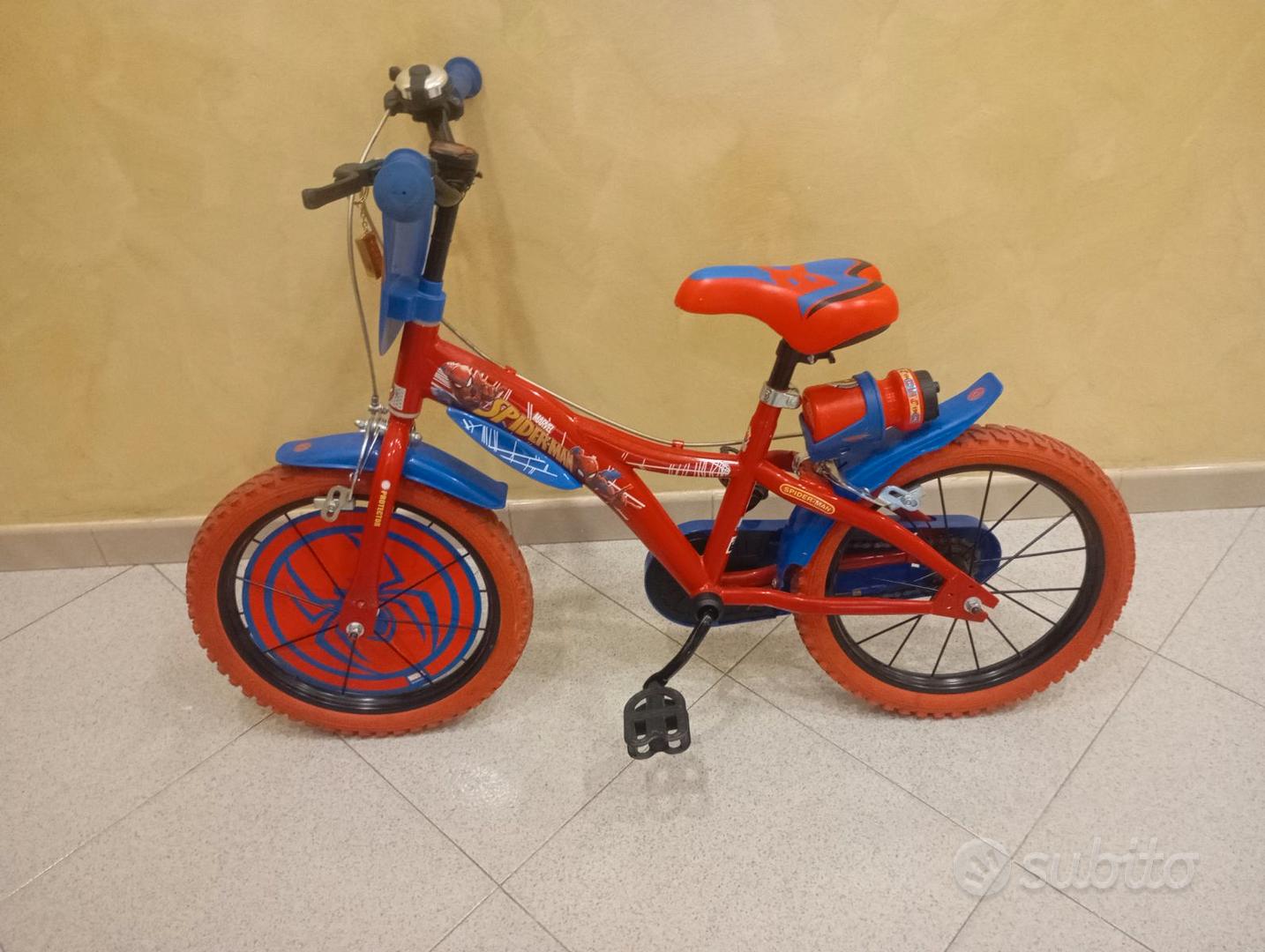 Bicicletta spider man da 16 Biciclette In vendita a Napoli