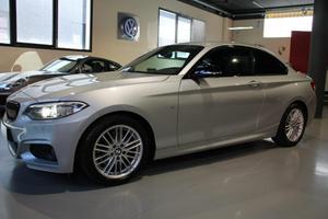 Bmw 220d Coupé M Sport Manuale KM 62000 Tagliandat