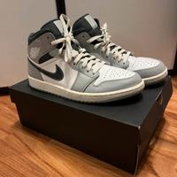 Air Jordan  1 mid smoke grey/white