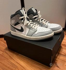Air Jordan  1 mid smoke grey/white