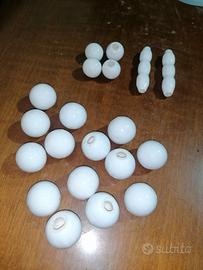 18 pomelli ceramica e 2 maniglie ceramica 