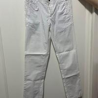 pantaloni bianchi lunghi