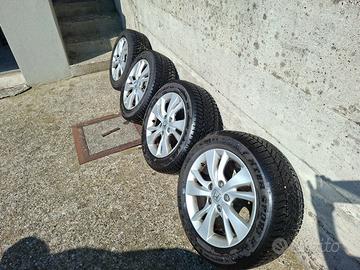 Cerchi honda + gomme invernali  215/55 r16