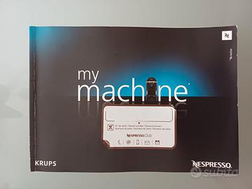 Nespresso Krups Pixie manuale d'istruzioni