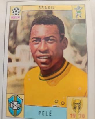 Pelé figurina album anni 70/80 