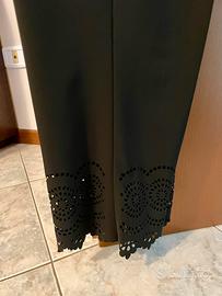 Pantaloni Perla Over Size tg 48 neri  come nuovi