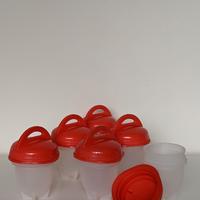 Cuociuova in silicone - 6 Pezzi