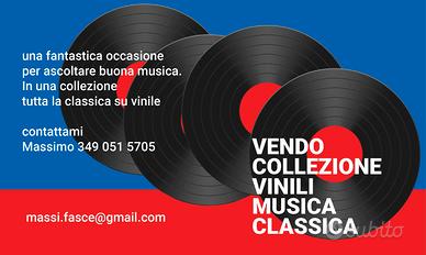 Collezione vinili misica classica