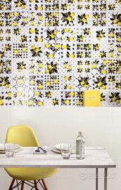 Piastrella 20x20 Giardino Bianco mix Luc