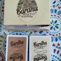 Carte da gioco scotch malto Cardhu - Modiano