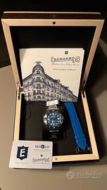 Eberhard Scafograf 200 edition limitee onde blue