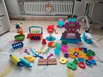 Serie di Vari Set Gioco Pasta Modellabile Play Doh