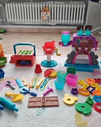 Serie di Vari Set Gioco Pasta Modellabile Play Doh