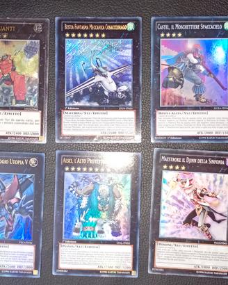 Lotto 6 carte yugioh Cosaccodrago Secret 1ed