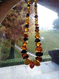 collana ambra baltica