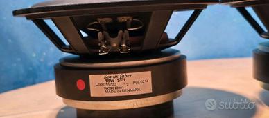 Sonus Faber coppia woofer  18wSf1  perfetti