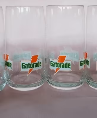 Set 12 Bicchieri  Vintage Gatorade