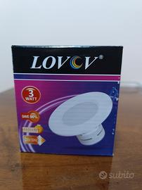 Faretto LED da incasso LOVCV LV-903 3W.