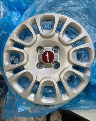 COPRICERCHI 14 FIAT PANDA/PANDINA -NUOVI/ORIGINALI