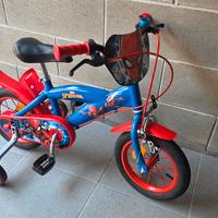 bici spiderman bambino dai 2 ai  5 anni perfetta