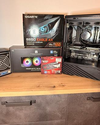 Pc gaming ryzen 7800X3D 32GB DDR5 4070super 2TB