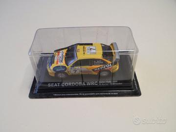 MODELLINO AUTO SEAT CORDOBA WRC RALLY SCALA 1:43