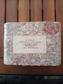 Bricchetta soldi triturati