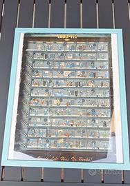 Poster Fallout Vault-Tec Perks + cornice Ikea