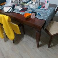 tavolo in ciliegio con 4 sedie 