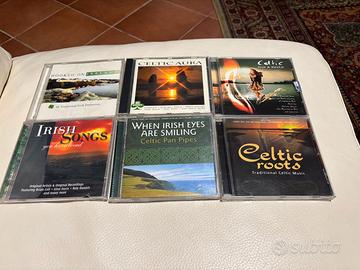 6 Cd Musica Celtica Originali pari al nuovo