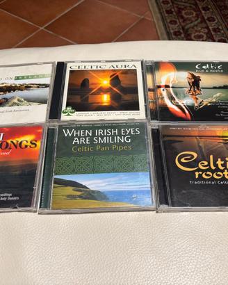 6 Cd Musica Celtica Originali pari al nuovo