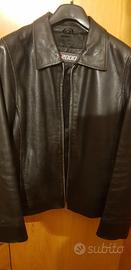 GIUBBINO DONNA IN VERA PELLE NERA 