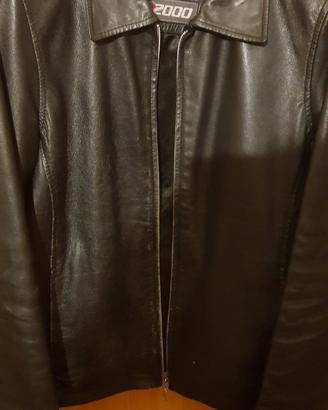 GIUBBINO DONNA IN VERA PELLE NERA 