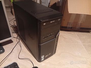 PC fisso Acer Aspire M1610, Intel Core 2 Duo, 4GB
