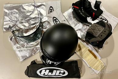 Casco HJC V10 Solid XL Black + Accessori