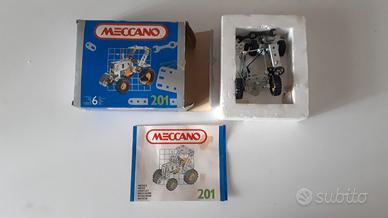 meccano 201 trattore cabinato + scatolo e manuale