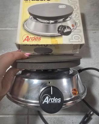 Piastra elettrica acciaio Ardes Made Italy camping