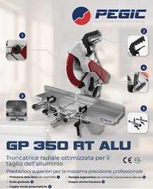 Troncatrice per alluminio PEGIC GP350RT ALU