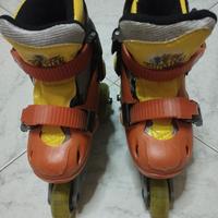 Pattini a rotelle Gormiti, misura 26-29