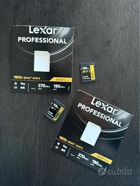 Schede Sd Lexar 1800x 128gb v60 gold series
