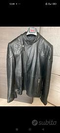 Giubbino in pelle Bolongato taglia M