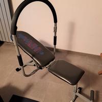 Panca addominali Ab king pro con CD work out