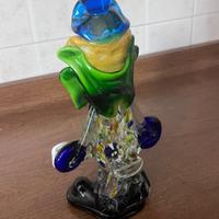 pagliaccio in vetro di murano