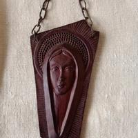 scultura Madonnina vintage 