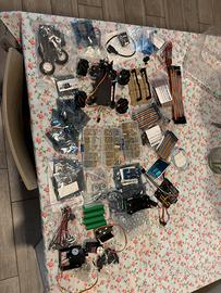 Lotto componenti elettronica ESP32 s3 motori ecc