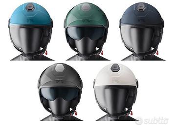 Casco Jet GMS Gelato con doppia visiera