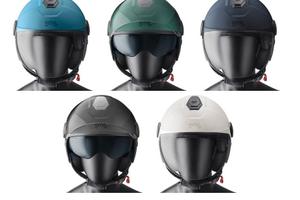 Casco Jet GMS Gelato con doppia visiera