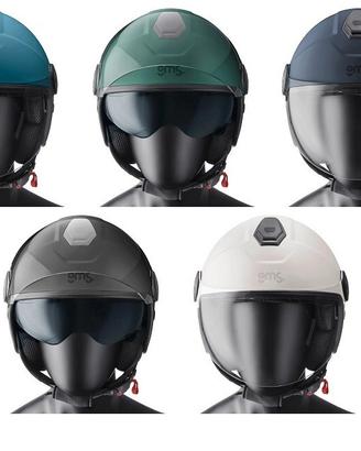 Casco Jet GMS Gelato con doppia visiera